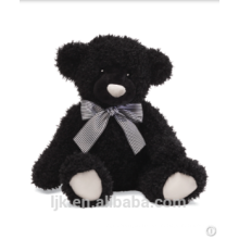 Personalizado peluche juguetes personalizado peluche oso negro juguete